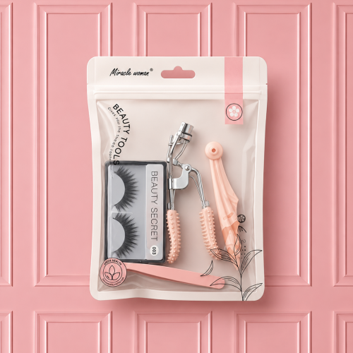 SET ENCRESPADOR PESTAÑAS + PERFILADOR + DEPILADOR + PESTAÑAS POSTIZAS TZ-180065-1