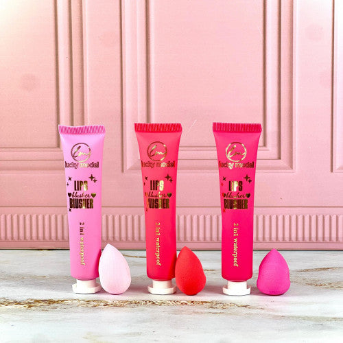 RUBOR LÍQUIDO + POMO MF1018B