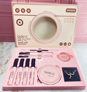 SET POLVO + RUBOR + LABIALES+ DELINEADOR + PESTAÑINA + OBSEQUIO