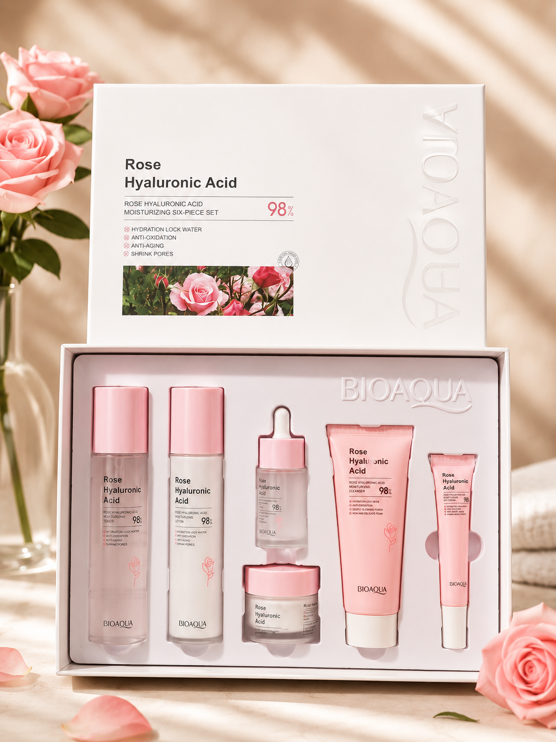 KIT ROSE ACIDO HYALURONICO BIOAQUA BQY42620
