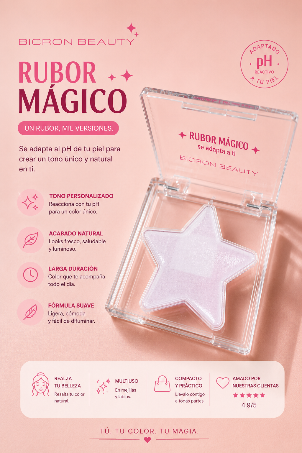 RUBOR MGICO CREMOSO B10094