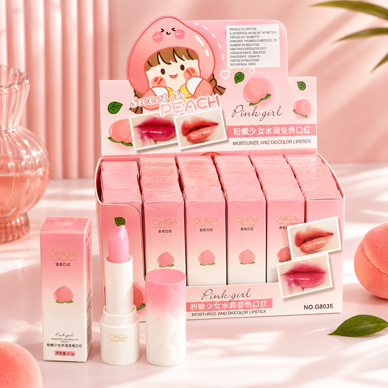 LABIAL BARRA G8035