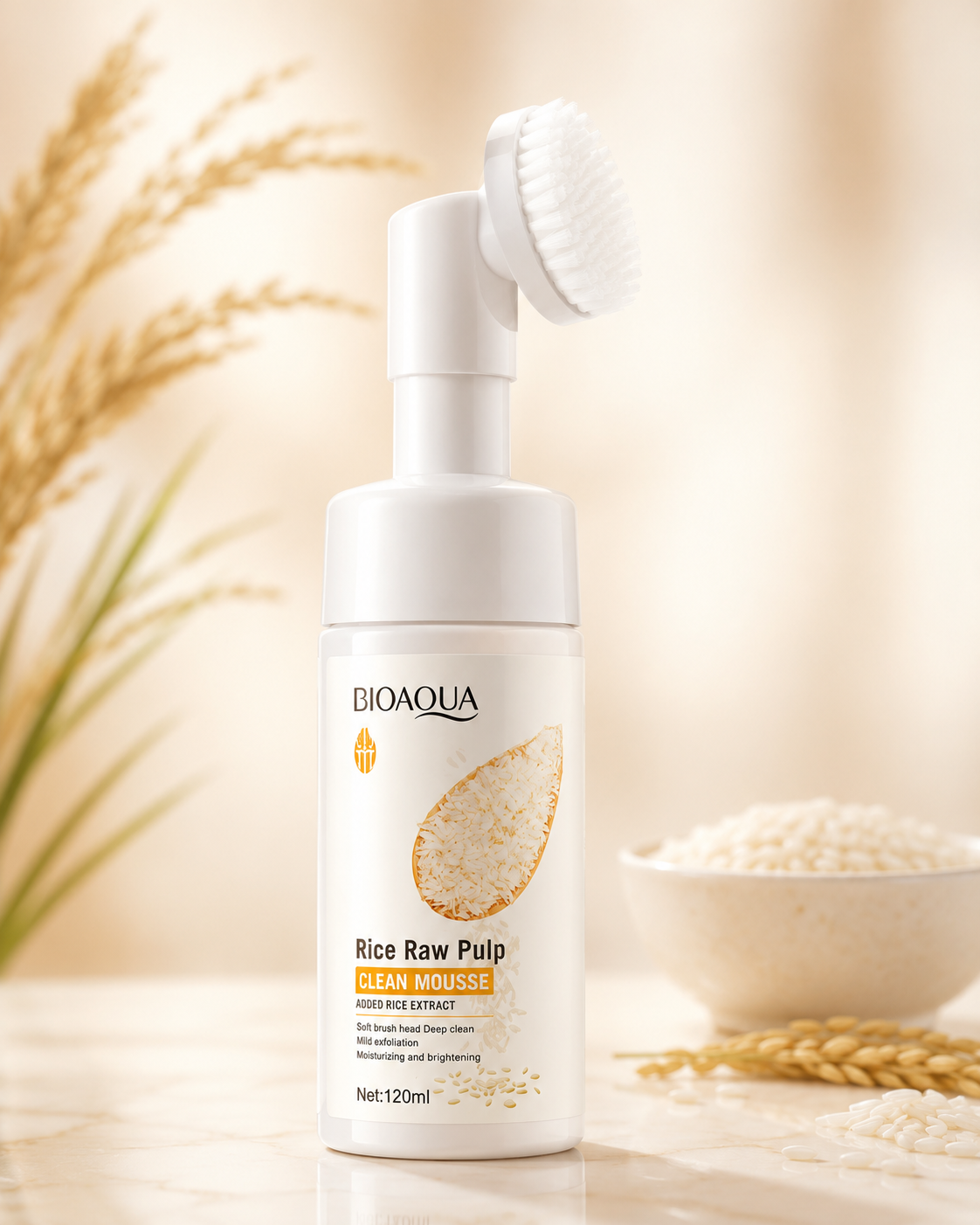 ESPUMA FACIAL ARROZ