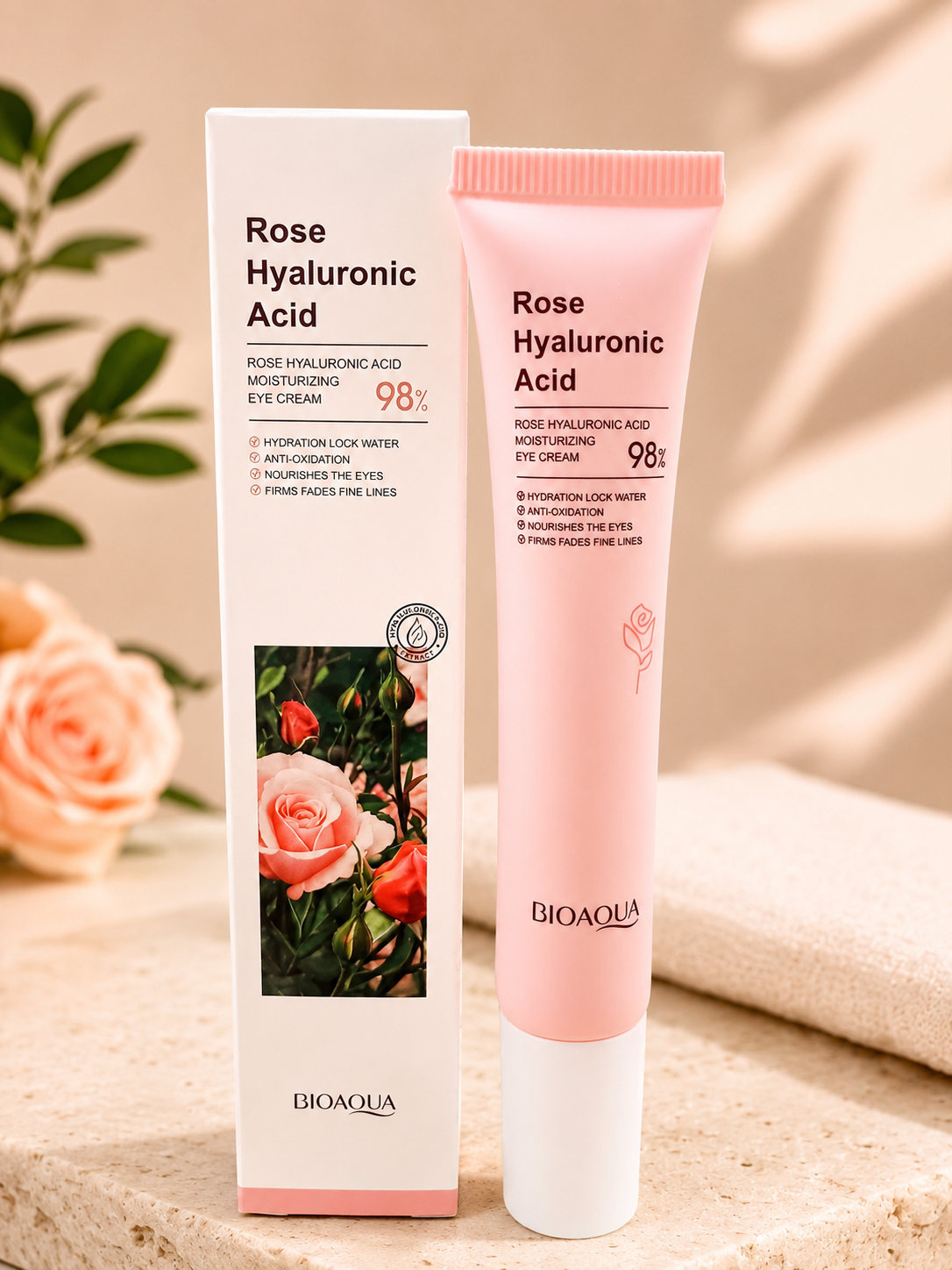 CONTORNO DE OJOS ROSE HYALURONIC ACID BQY80038