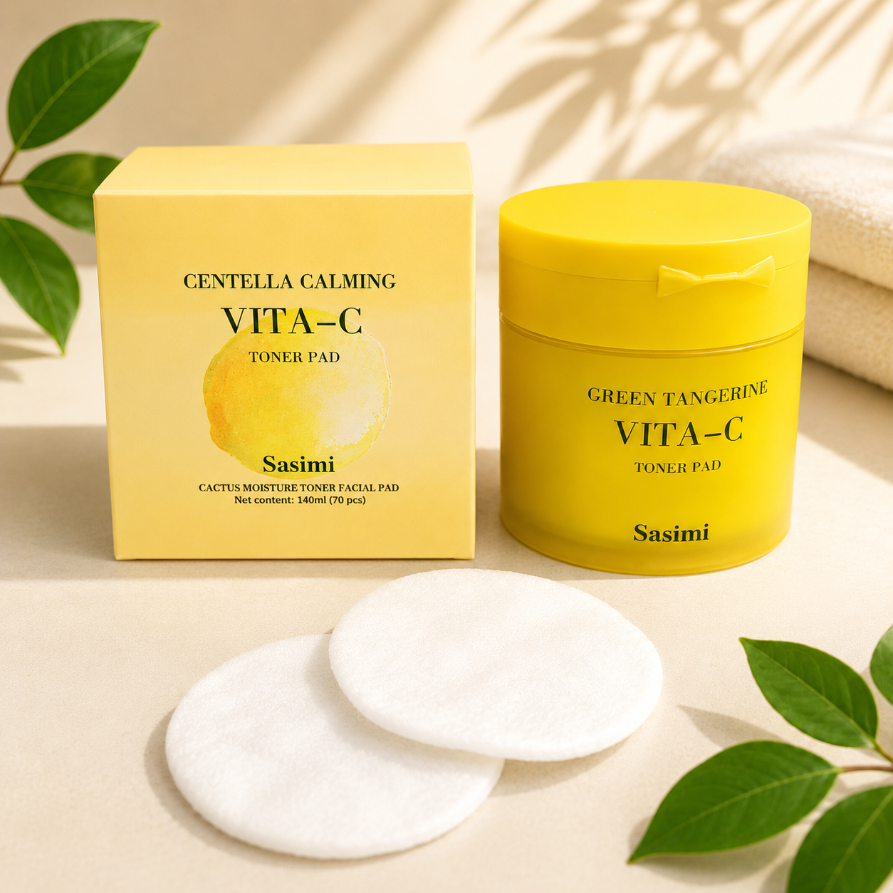 PADS FACIALES VITAMINA C 7027