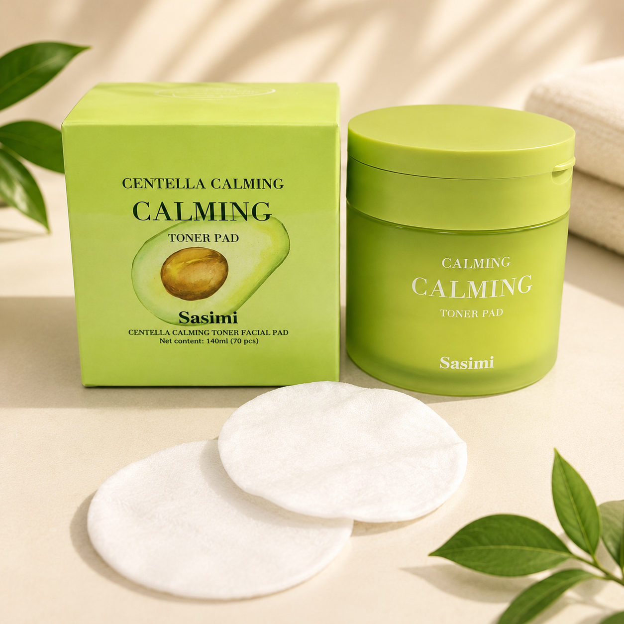 PADS FACIALES AVOCADO 7029