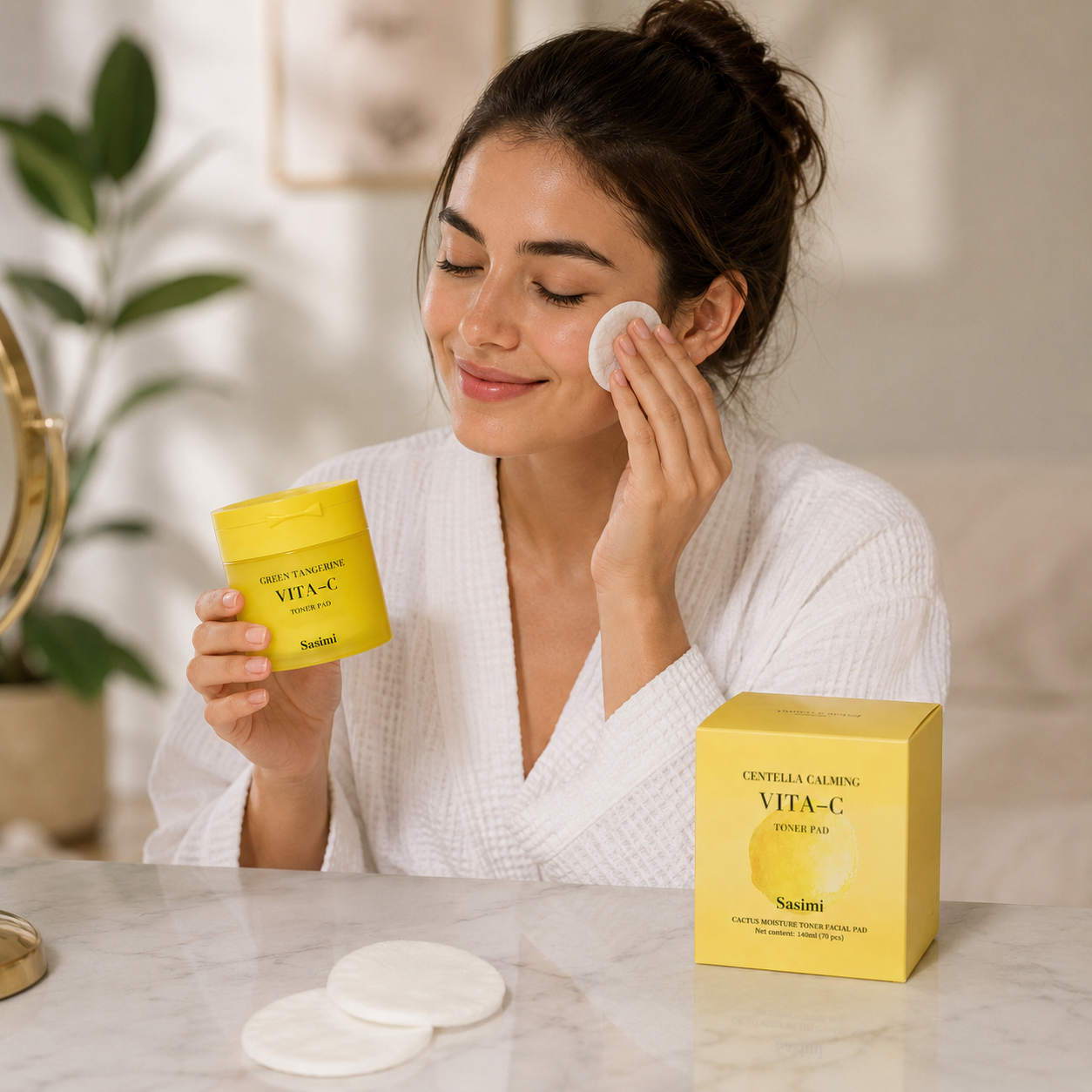 PADS FACIALES VITAMINA C 7027