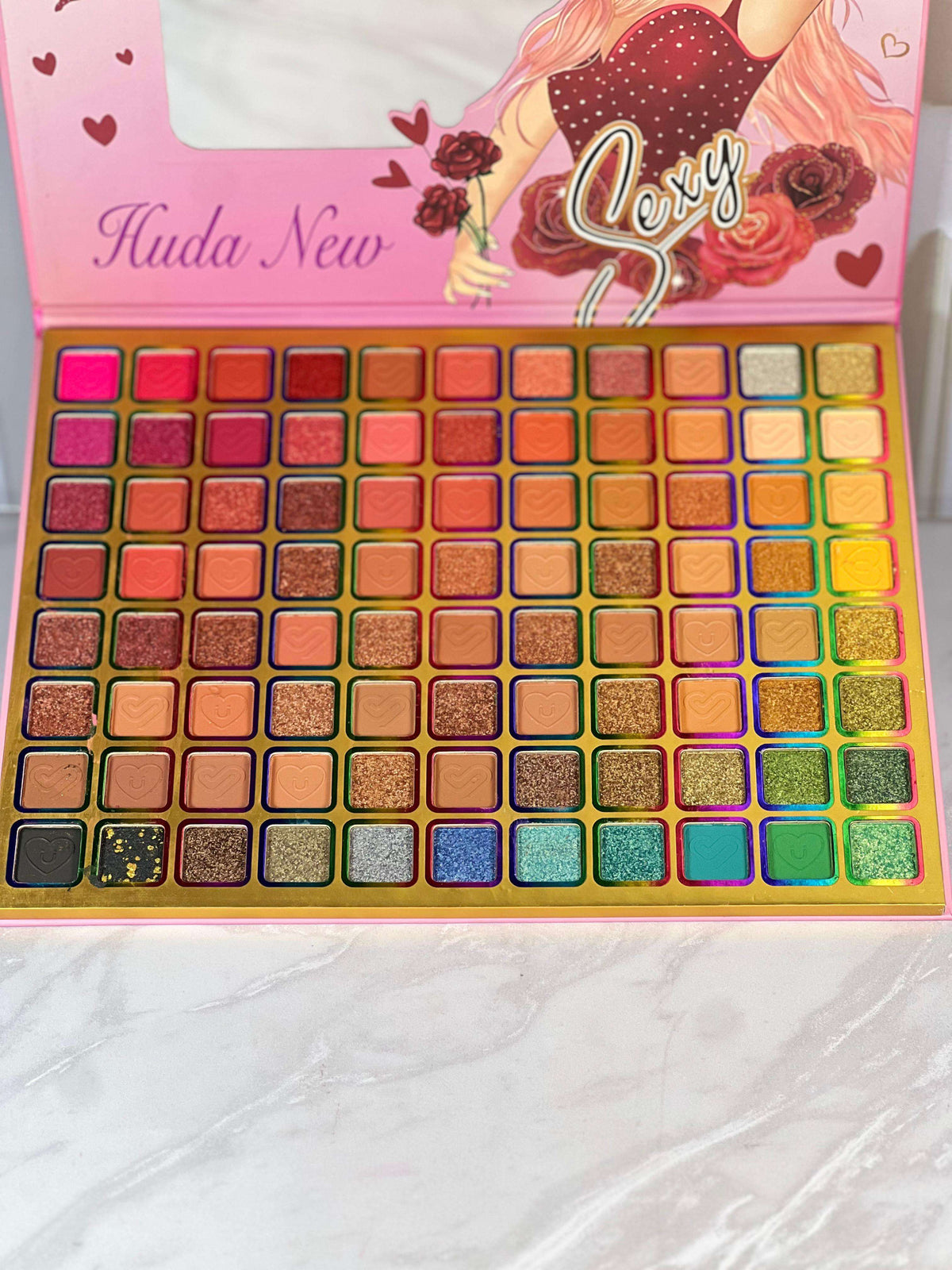 PALETA DE SOMBRAS 88 TONOS LD7572