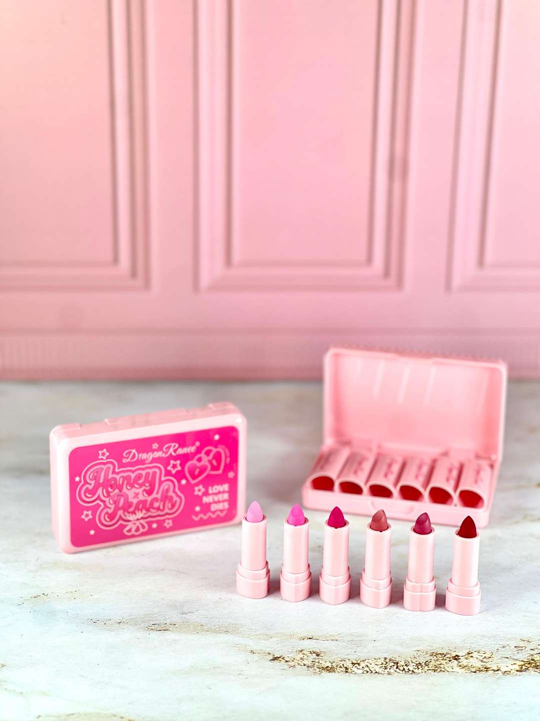 SET MINI LABIALES BARBIE