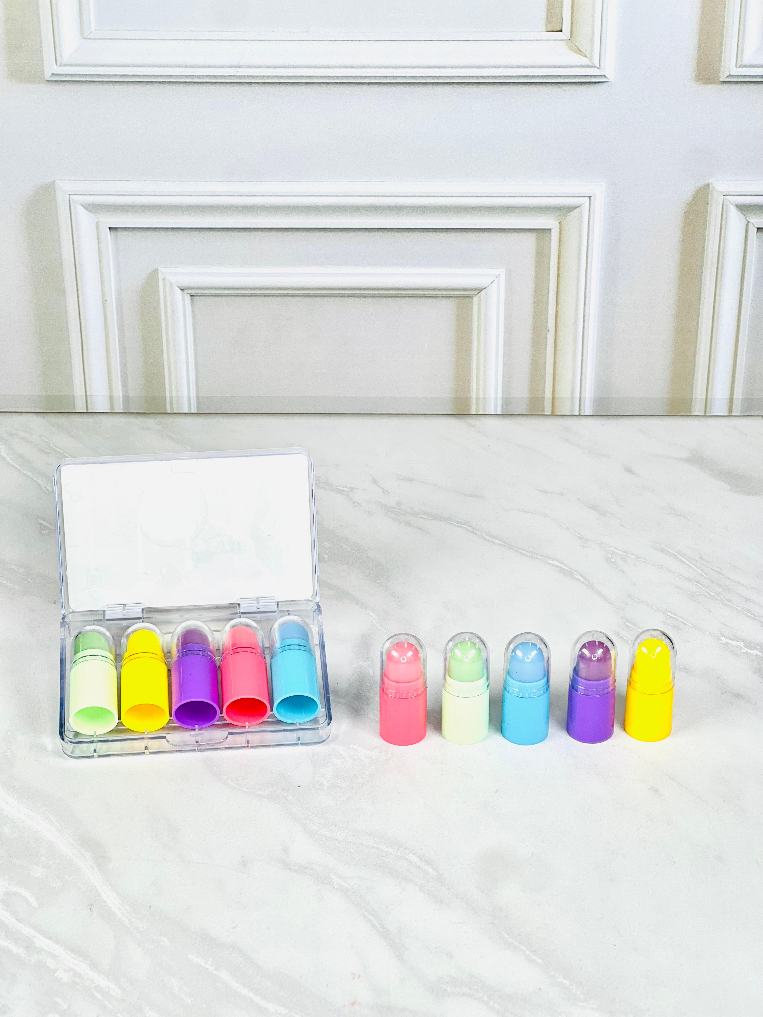 SET BALSAMOS LABIOS X5