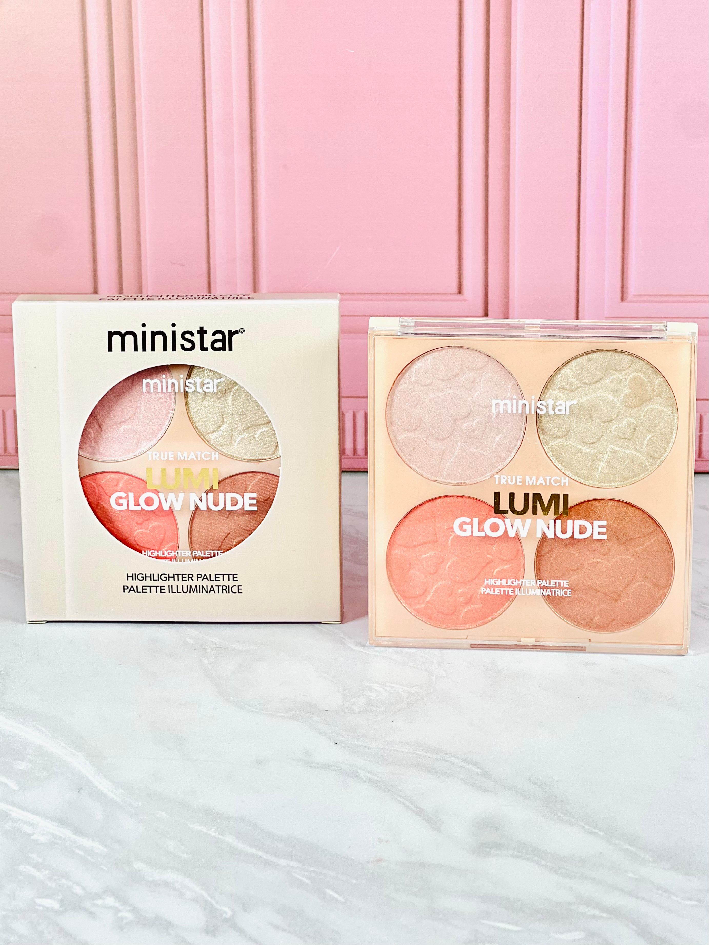 PALETA DE RUBOR + ILUMINADOR X4