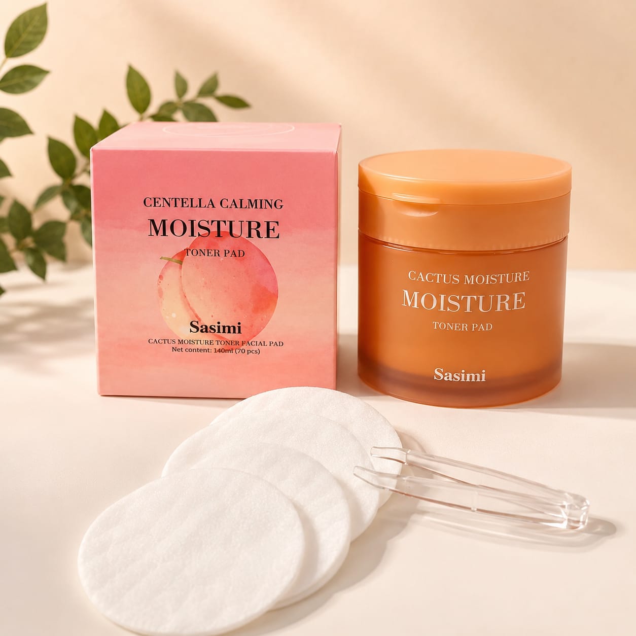 PADS FACIALES PEACH 7028